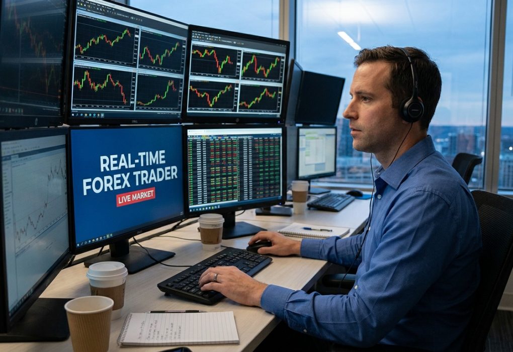 Real time forex trading