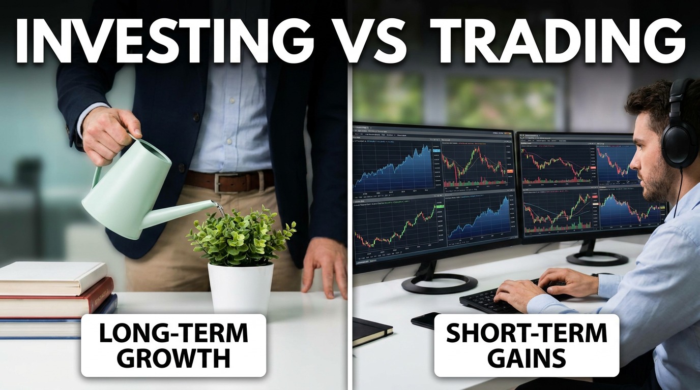 investing vs trading
